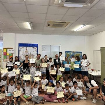 Acudimos a la clausura de la escuela de verano de la Fundación Elche Acoge