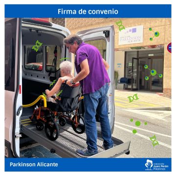 Primera colaboración con la Asociación Pákinson Alicante